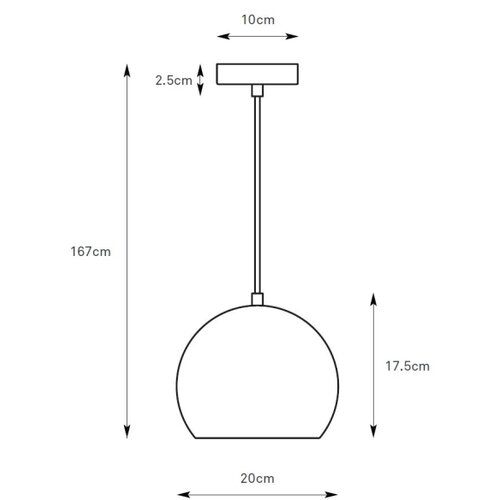 Marksl&amp;ouml;jd 108989 - POP viseća lampa na lanku 1xGU10/7W/230V, prečnik 20 cm, siva Slike