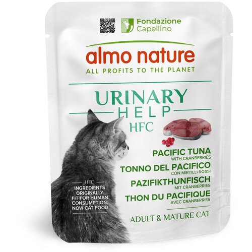  Ekonomično pakiranje Almo Nature HFC Urinary Help 24 x 50 g - Pacifička tuna s brusnicama Cijene