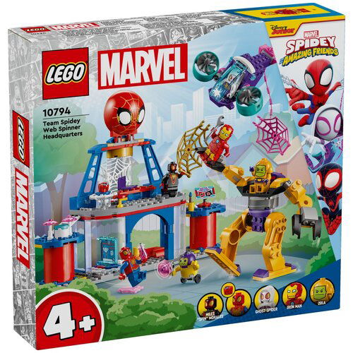 Lego Spider-Man 10794 Štab pletača mreža Spajdijevog tima Slike