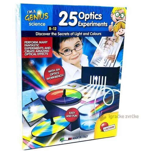 Lisciani mali genije optički eksperimenti (25 eksperimenata) Slike