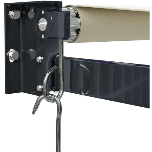 VidaXL Tenda na uvlačenje krem 3 x 2 5 m od tkanine i aluminija Slike