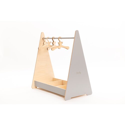 ToddlerInFamily DJEJA VJEALICA ZA ODJEU MONTESSORI (VIE BOJA)-Siva Slike