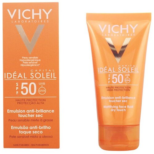 Vichy Id&eacute;al Soleil Mattifying Face Fluid SPF50 mat fluid za obraz z visoko uv za&scaron;čito 50 ml za ženske Cene