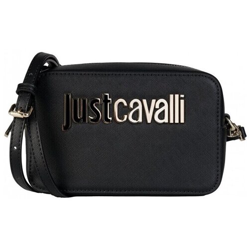 Roberto Cavalli Torbe za čez ramo 75RA4BB3 Črna Slike