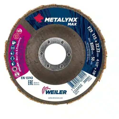 WEILER Brusna ploča lamelirana Metalyn Max Polirco 115x22 Cijene