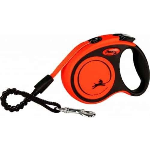 Flexi Xtreme M traka 5 m crna/narančasta Cene