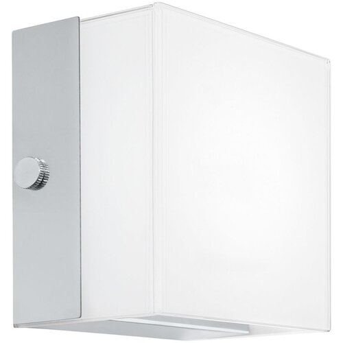 Eglo Alea 2 zidna/stropna/1, led, 3,7w, 320lm, 125x125, krom/bijela Slike