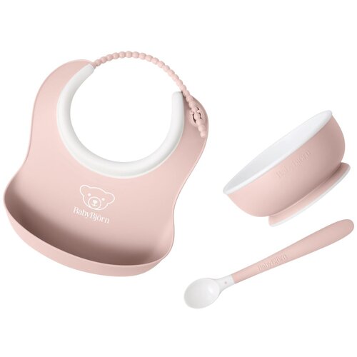BabyBjörn® komplet jedilni set 3/1 powder pink Cene