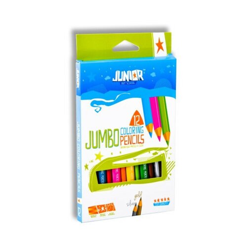 Ultra Jumbo, drvena boja, trouglasta, 12K ( 130210 ) Slike