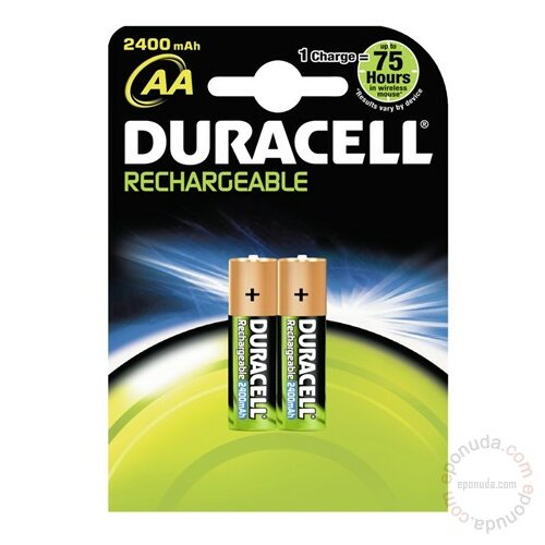 Duracell R6 AA 2400mAh B2 punjiva baterija Slike