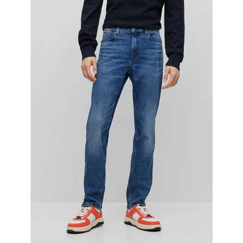 Hugo Jeans hlače 708 50493868 Modra Slim Fit