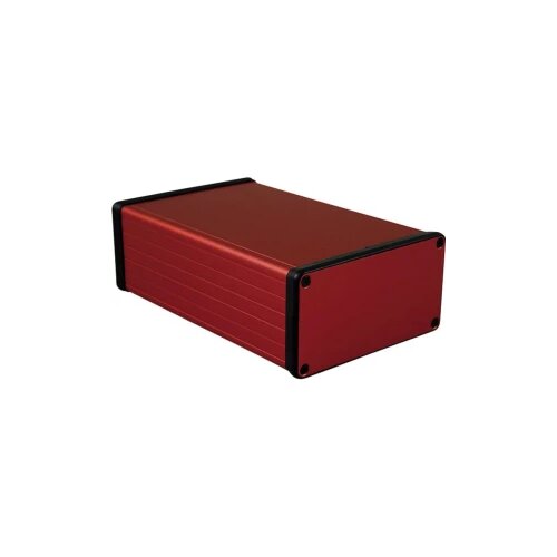Hammond Electronics Profilno kućište, aluminij, crvena boja 160 x 103 x 53 1455N1601RD 1 kom. Cijene