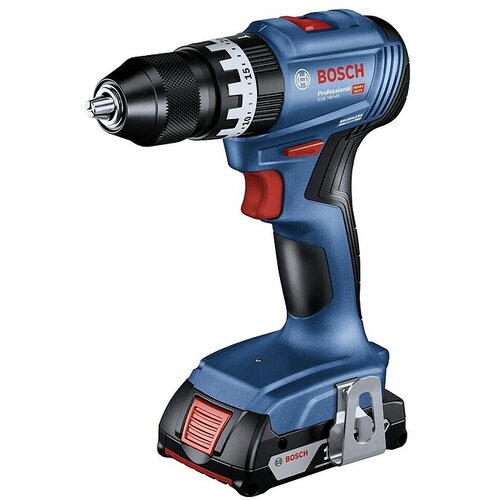 Bosch AMPShare 18V Akumulatorski udarni vrtalni vijačnik GSB 18V-45 (18 V, 1 baterija, 2 Ah) productname.garantie.plussign BAUHAUS garancija 5 let za naprave na električni ali motorni pogon Cene