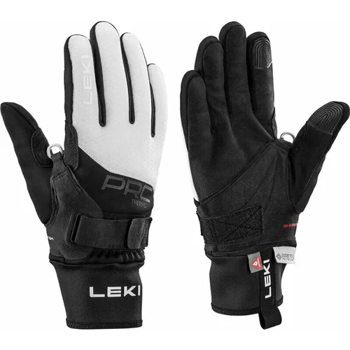 Leki PRC ThermoPlus Shark Women Black/White 6,5 Skijaške rukavice