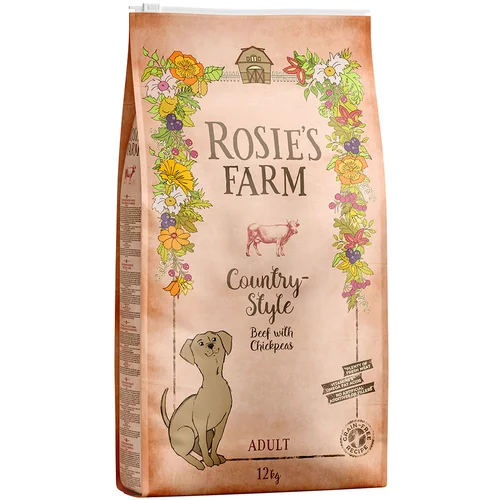 Rosie's Farm - govedina s batatom i slanutkom - 2 x 12 kg