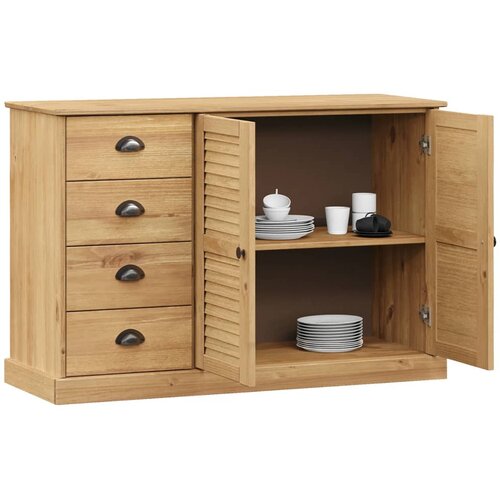  Komoda s ladicama VIGO 113 x 40 x 75 cm od masivne borovine Slike