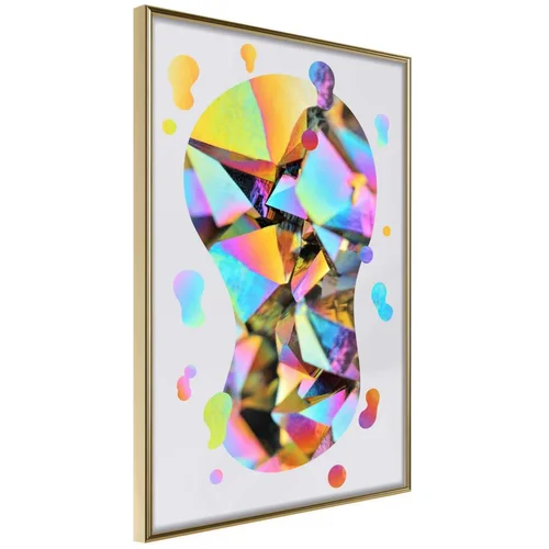  Poster - Abstract Light Bulb 30x45