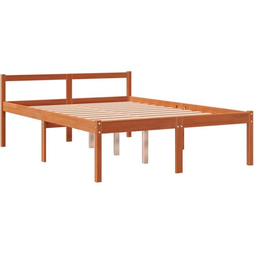 vidaXL Krevet za starije osobe vo&scaron;tano smeđi 120 x 190 cm od borovine Cijene