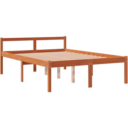 vidaXL Postelja za starej&scaron;e vo&scaron;čeno rjava 120x190 cm trdna borovina, (21038537) Cene