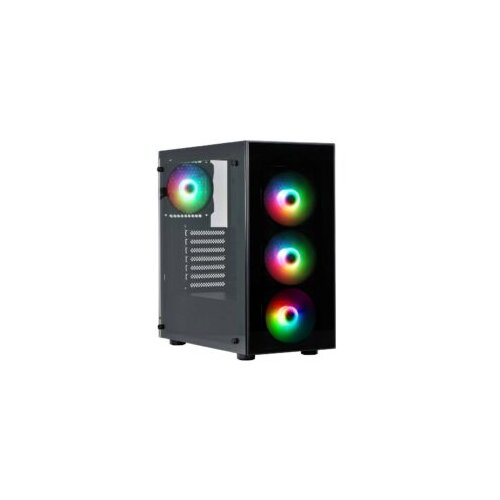 Spire case VISION 7025 RGBgaming, ATX, 4x RGB fan 120mmVGA: 370mm, CPU cooler: 170mm Cijene