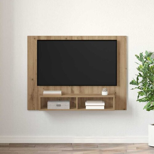  Set TV komoda Zidne Umjetnički hrast 120 x 23,5 x 90 cm Slike