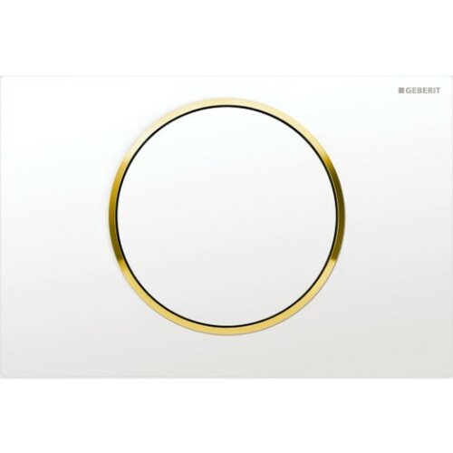 Geberit aktivirna tipka za splakovanje Sigma10 (Bela/Pozlačena/Bela) (115.758.KK.5) Cene