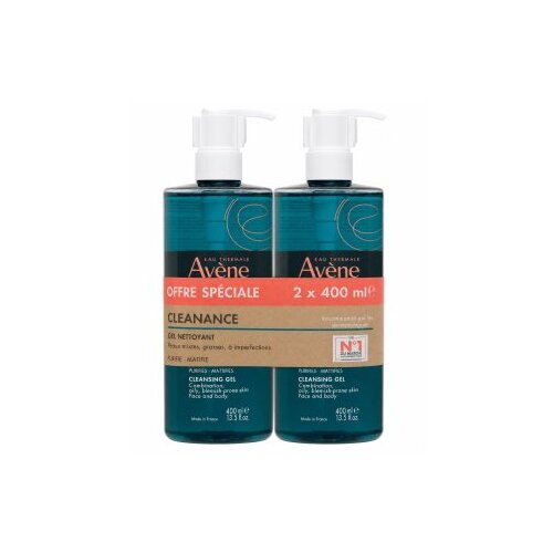 Av&amp;egrave;ne Cleanance gel za či&amp;scaron;ćenje Cleansing Gel 2 x 400 ml Slike