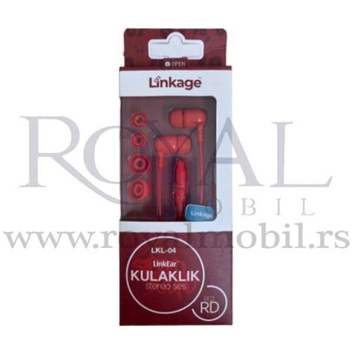  linkage slu&amp;scaron;alice &amp;quot;kulaklik&amp;quot; LKL-04 3.5mm crvena Slike