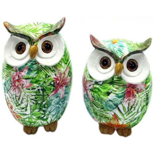 Signes Grimalt Kipci in figurice Slika Owl 2 Enote Zelena Cene