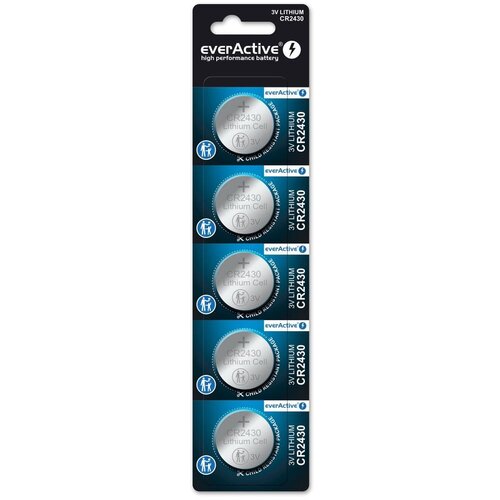 EverActive Lithium battery mini CR2430 5 pcs. Cijene