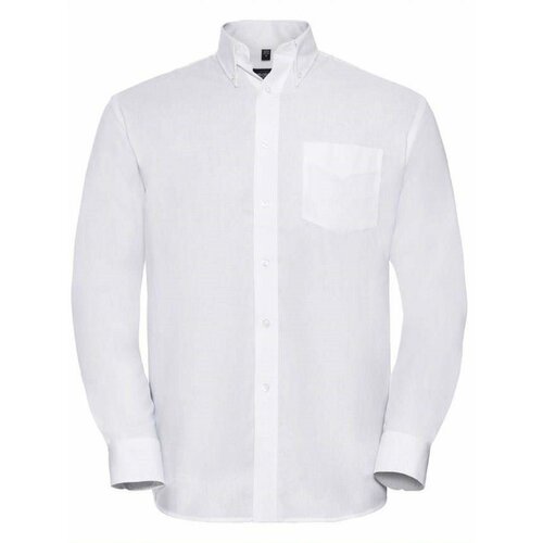 RUSSELL Men's Oxford Long Sleeve Shirt Cene