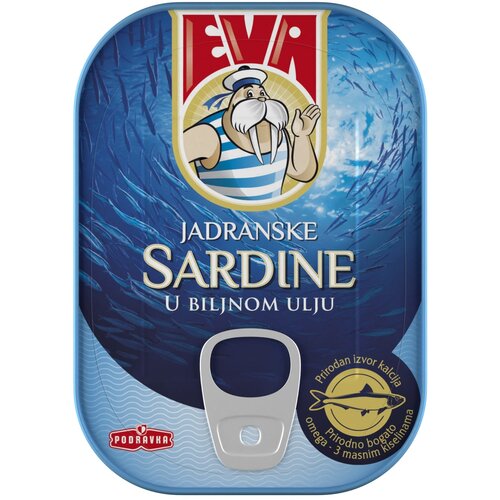 Eva sardina u biljnom ulju 100g Slike