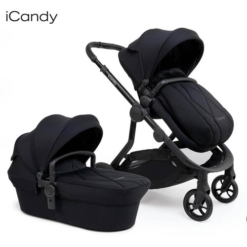ICandy orange&amp;trade; 3 dječja kolica 2u1 jet black edition Slike