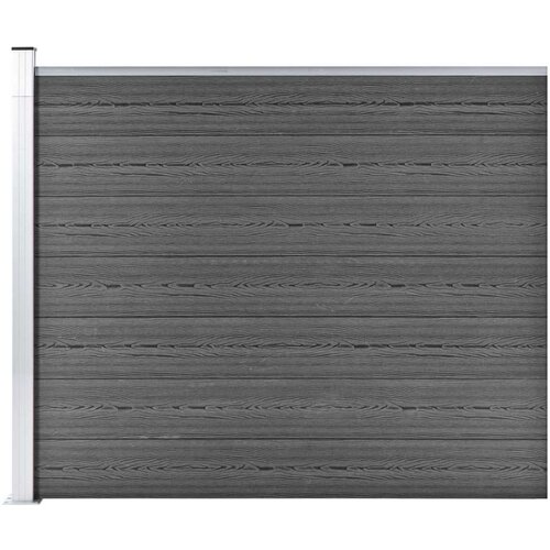  Panel  za ogradu WPC 175 x 146 cm crni Cijene