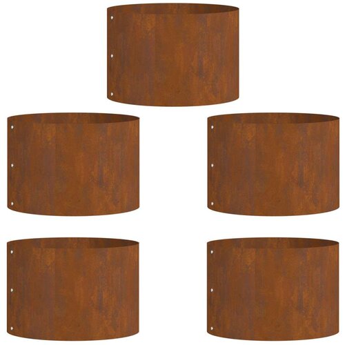  Corten Čelični Set Saksija Corten čelik Srednji Izdržljivo Cijene