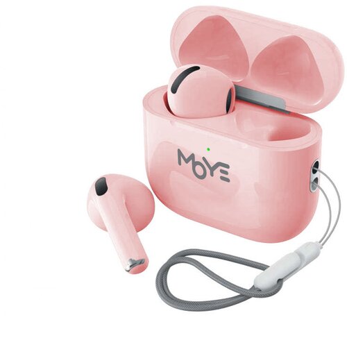 Moye Aurras 3 Lite True Wireless Earphone Pink Slike