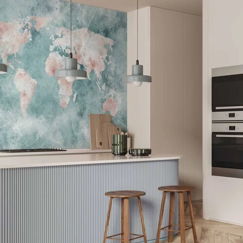  Foto tapeta - Delicate Map 250x175 Vodootporna Cene