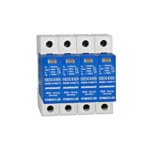  Odvodnik prenapona VARTEC 255V/20kA TN-S SET Cijene