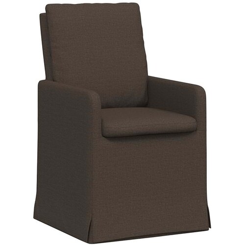  Trpezarijske stolice 2 pcs Tamno siva 57 x 67 x 98 cm Slike