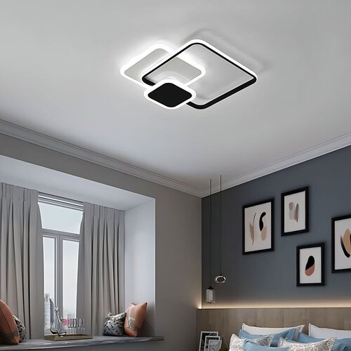 Toolight Stropni luster LHJ079-C BLACK/WHITE LED Slike