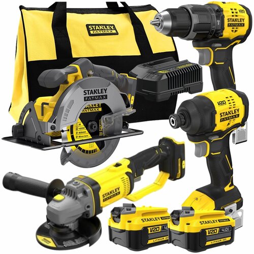 Stanley 18V Power Tool Set, 4-Piece SFMCK459M2S Cijene
