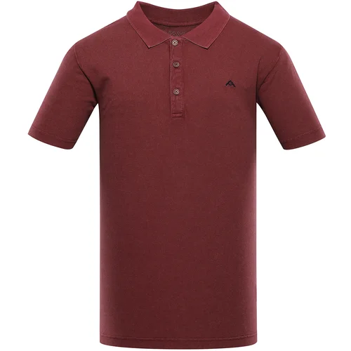 NAX Men's T-shirt BERDET port wine