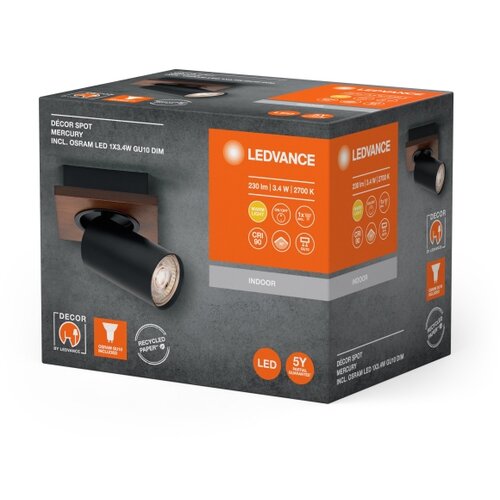Ledvance LED zidni spot DECOR MERCURY 1xGU10/3,4W/230V Slike
