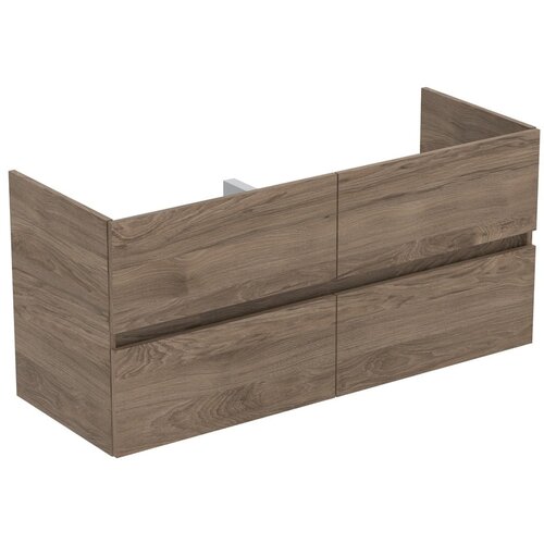 Ideal Standard stenska omarica za pod umivalnik v orehovem dekorju v naravni barvi 120x55 cm eurovit+ Slike
