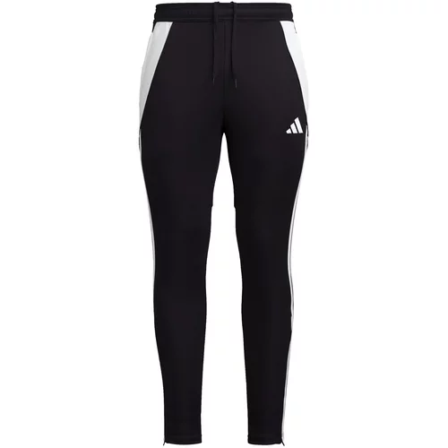 Adidas Športne hlače 'Tiro 24' črna / bela