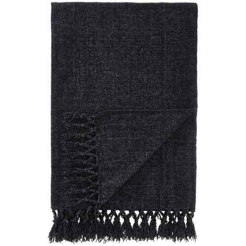 Catherine Lansfield Crna deka od &amp;scaron;enila 130x170 cm Wilson &amp;ndash; Slike
