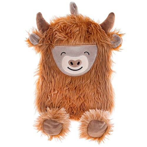 Sass & Belle Smeđi termofor od mikropliša 700 ml Highland Cow – Cijene
