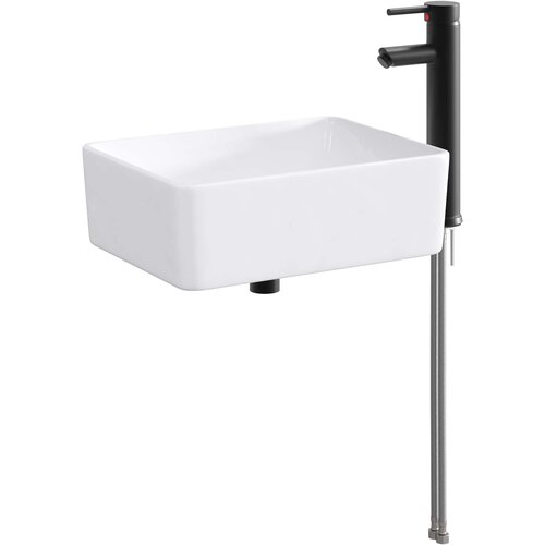  Umivaonik za kupaonicu Mat Crna 40,5 x 30,5 x 13 cm Metal Cijene