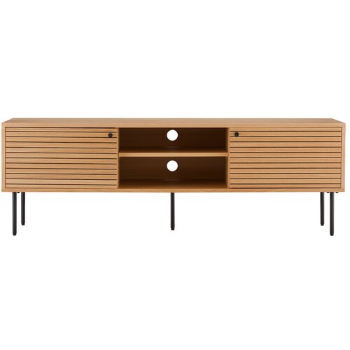 House Nordic TV komoda u dekoru hrasta u prirodnoj boji 40x50x150 cm Kyoto – Cijene