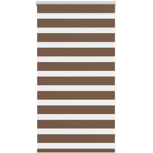 vidaXL Zebra zavesa rjava 75x100 cm širina blaga 70,9 cm poliester, (5000297772) Cene